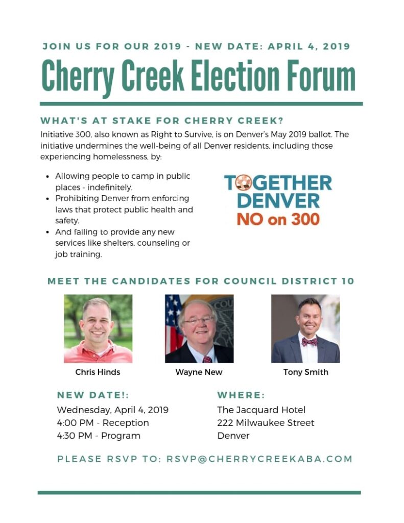 Cherry Creek Election Forum